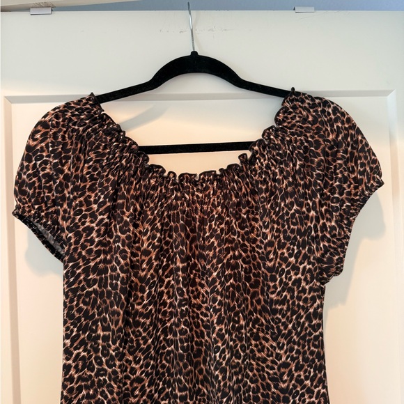 Carol Rose Animal Print Blouse - Picture 7 of 10